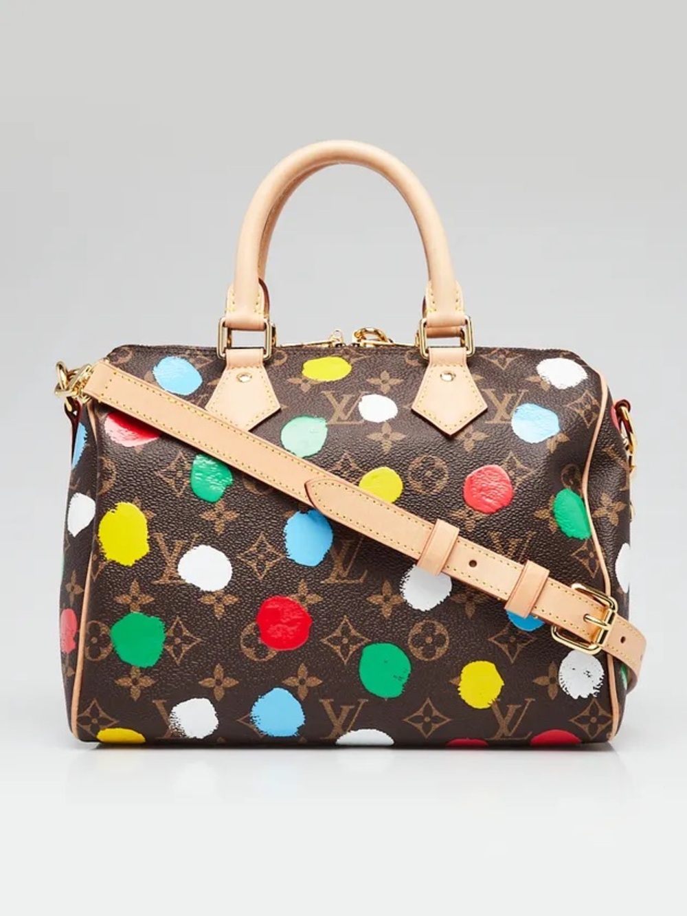 Limited Edition Louis Vuitton x Yayoi Kusama Speedy Bando 25